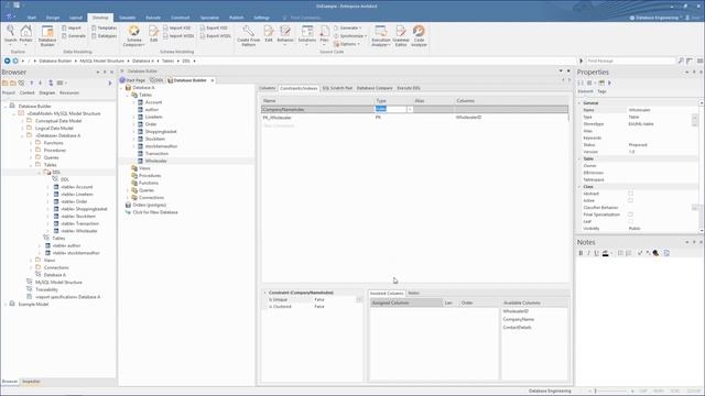 Enterprise Architect - Database Builder смотреть онлайн
