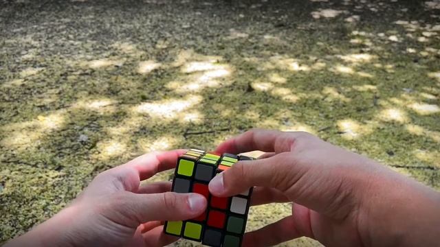 Как поменять расположение центров на кубике Рубика 4х4 смотреть онлайн