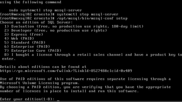 Instalacion de SQL Server 2017 en Linux смотреть онлайн