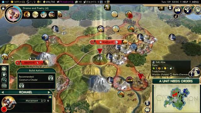 Part 3: Let's Play Civilization 5, Brave New World, Poland, Deity смотреть онлайн