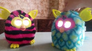 Furby,Фёрби.Говорят на русском языке.