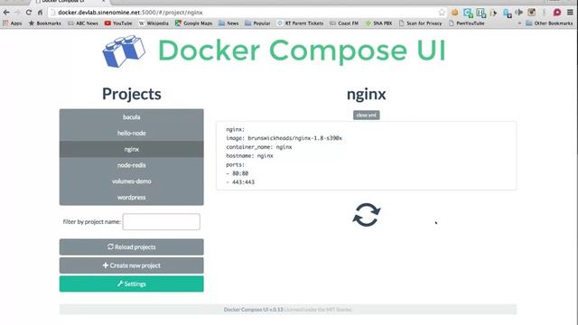 Docker Compose UI смотреть онлайн