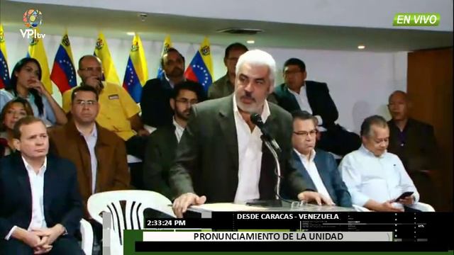 Venezuela-MUD acordó una campaña para que hayan elecciones reales en Venezuela-VPITV смотреть онлайн