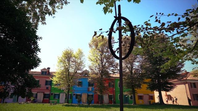 Burano Island Venice Lagoon | 4K Walking Tour | Most Amazing Colorful Houses | Italy смотреть онлайн