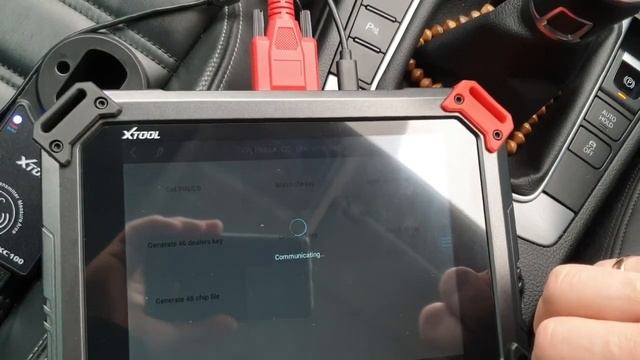 Xtool X100 PAD2 PRO Program Video VW CC 2014 Key Programming By X100 PAD2 PRO