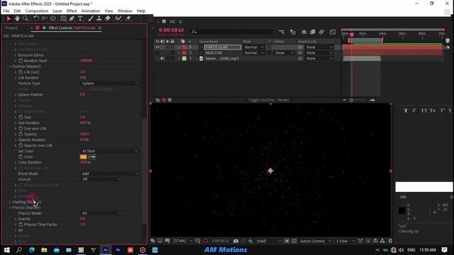 [New] Audio React with Trapcode Particular - After Effects Tutorial @AMMotions смотреть онлайн