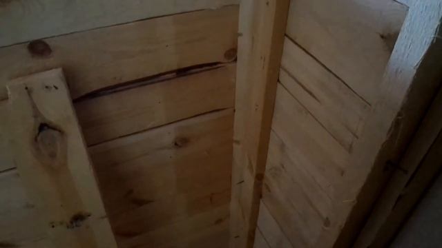 Мансарда из досок, опилок и гипсокартона 4 часть смотреть онлайн