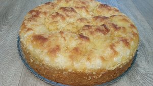 БЕЗУМНО ВКУСНО!!! Знаменитый ФРАНЦУЗСКИЙ САХАРНЫЙ ПИРОГ!!! Французский пирог.mp4