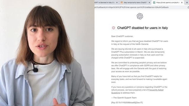 Why Italy banned ChatGPT? | Is AI dangerous? | Top engineers ask to pause the AI development смотреть онлайн