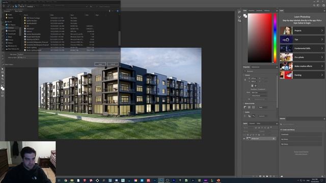 Quick Post Processing in PHOTOSHOP for LUMION RENDERS!! смотреть онлайн