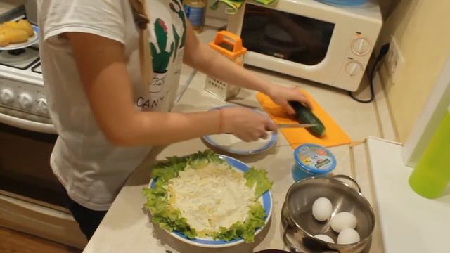 COOKING: САЛАТ "МИМОЗА" ❤ смотреть онлайн