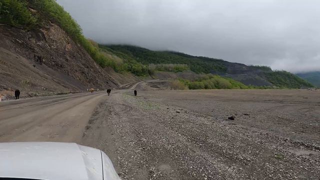 Аргунское ущелье - край солнца. Чеченские башни. Водопад. Ведучи в тумане. смотреть онлайн