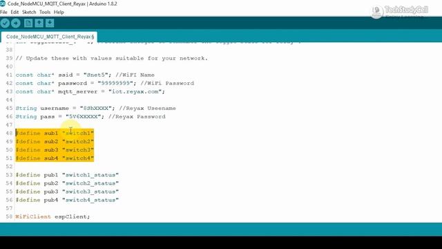 MQTT ESP8266 NodeMCU Home Automation System with cheapest Cloud MQTT broker Reyax RYC1001 - IoT 202 смотреть онлайн