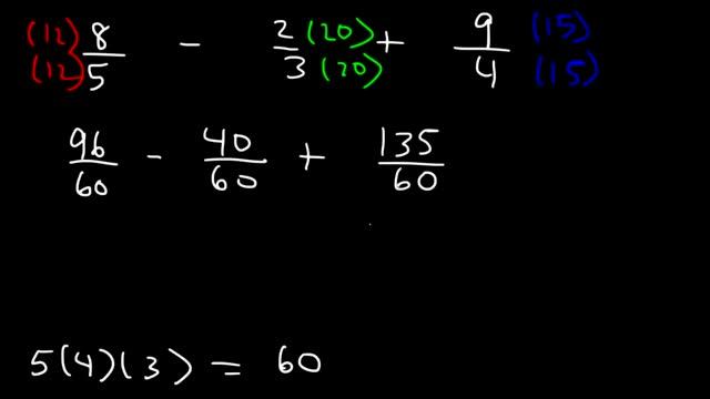 Fractions Basic Introduction - Adding, Subtracting, Multiplying & Dividing Fractions смотреть онлайн