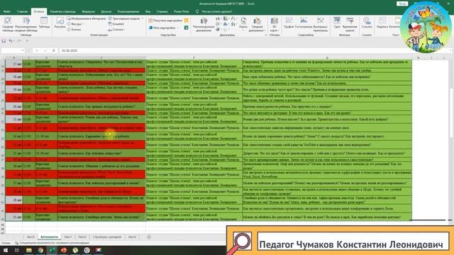 Excel //Компьютерная грамотность // ЦДТ "Ново-Переделкино" смотреть онлайн