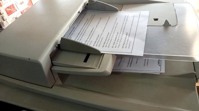 How To Use The ADF SCANNER On An A4 Size Copy Machine смотреть онлайн
