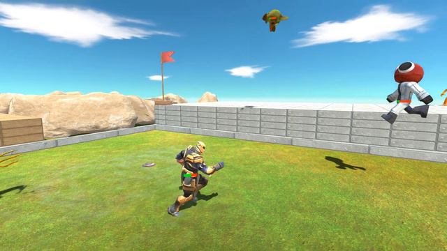 Creepy Monster VS Super Hero | Rainbow Friends VS Marvel & Dc Comics - ARBS смотреть онлайн