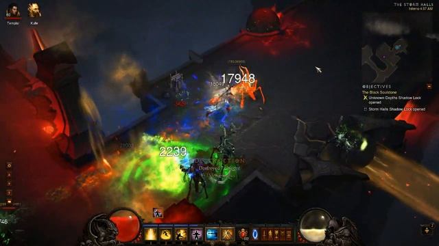 Diablo 3 Inferno Speed Run All Acts 1 hour 31 minutes!! смотреть онлайн