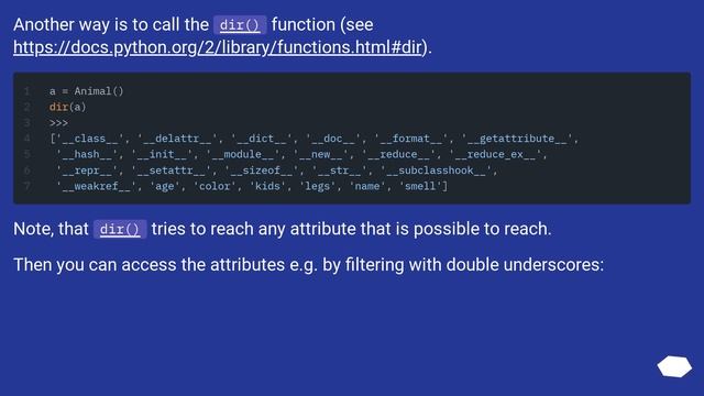 Print all properties of a Python Class смотреть онлайн