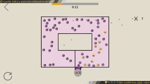 Indé 3 4 : Découverte d'Infection (indie game, ZGame, 2020). Casual minimaliste et peu contagieux смотреть онлайн