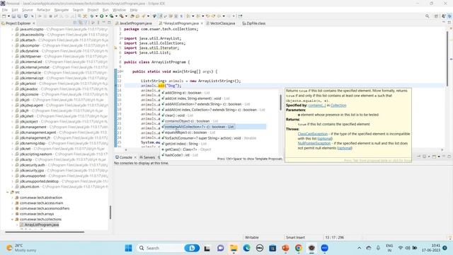 List and ArrayList in Detail смотреть онлайн