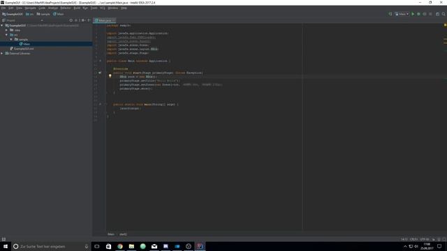 JAVA GUI - mit INTELLIJ IDEA (Java Fx Library) [Deutsch/German] смотреть онлайн
