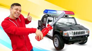 Видео игры машинки - Фёдор чинит тачки для Супергероев! - Весёлые игры гонки для мальчиков