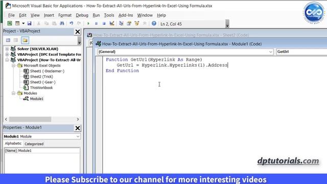 How To Extract All Urls From Hyperlink In Excel Using Formula смотреть онлайн