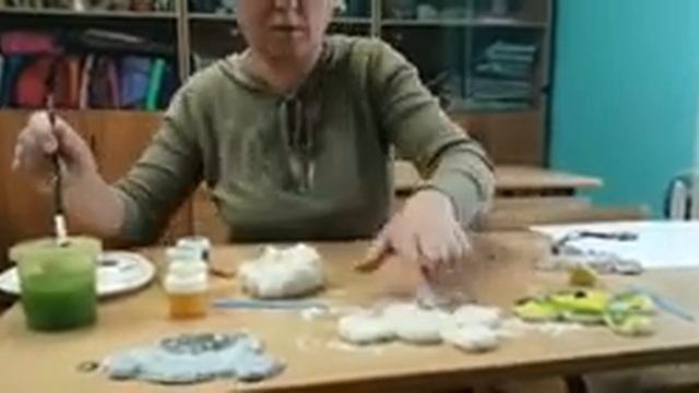 Мастер-класс из солёного теста "Забавная птичка" смотреть онлайн