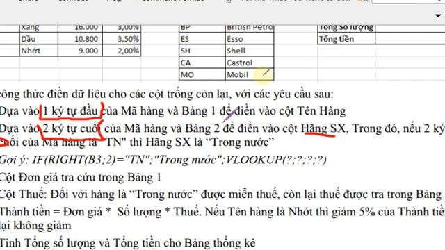 BÀI THỰC HÀNH EXCEL - DẠNG TỔNG HỢP BÀI 2 - HƯỚNG DẪN CHI TIẾT смотреть онлайн