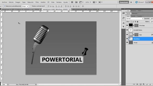 09 | Herramienta Mover || Curso Adobe Photoshop CS5/CS6/CC смотреть онлайн