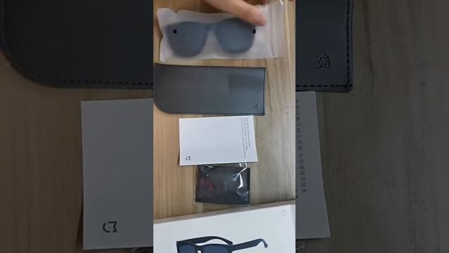 Солнцезащитные очки Xiaomi Mijia Classic Square Sunglasses TYJ01TS черные смотреть онлайн