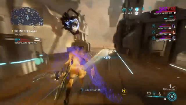 Warframe Mirage prime NUKE Build смотреть онлайн