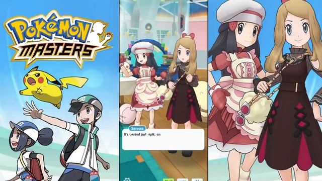 Pokemon Masters EX STORY EVENT BAKING BUDDIES DAWN AND SERENA Gameplay Walkthrough смотреть онлайн