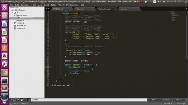 Mean Tutorial en Español | Javascript, Node, Angular, Mongo, Express Parte 2