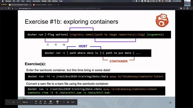 Simple Exercise: Mounting Data in a Docker Container смотреть онлайн