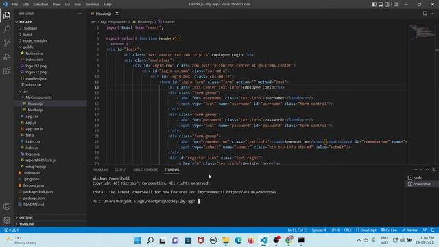 Host and Deploy ReactJs Website in Firebase. смотреть онлайн