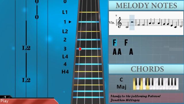 How to play Oh Susanna by Stephen Foster on Violin (Tutorial) смотреть онлайн