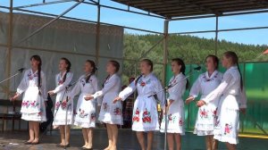 Марийский танец. Радуют Чебыковские девочки.  Видео Хайбуллина Василия