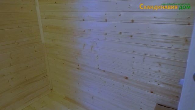 Небольшой каркасный дом под ключ! Одноэтажный каркасный дом 6х6 для проживания под ключ смотреть онлайн