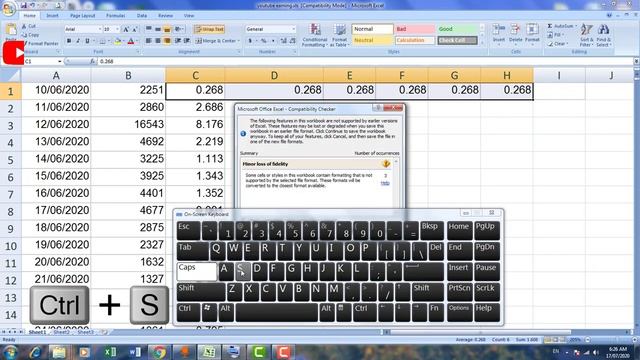 Keyboard Shortcuts in excel || Ctrl + Alphabet (Part 4) смотреть онлайн