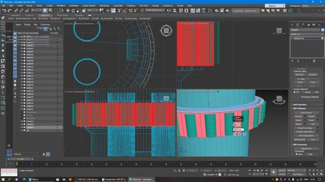 3ds max 2023 , Создание механизма для драги смотреть онлайн