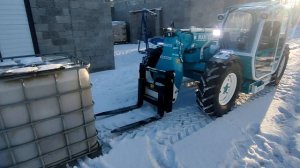 Самодельный телескопический погрузчик MANTIS