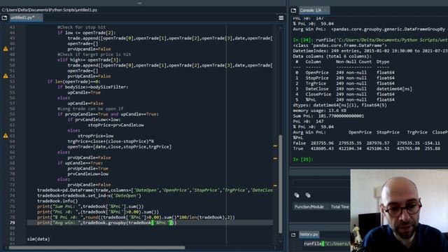 Back Testing of Trading/System with Python - Part 4 смотреть онлайн