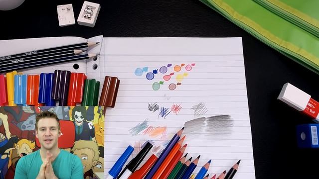 STATIONARY ART CHALLENGE! - Back to School in Style! смотреть онлайн