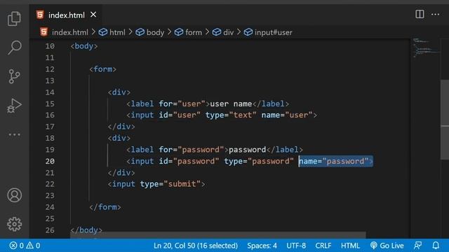 #18 كورس html كامل بالعربي | input action method смотреть онлайн