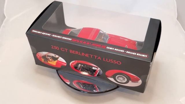 Hot Wheels Elite Ferrari 250 GT Berlinetta Lusso Rosso Corsa Red смотреть онлайн
