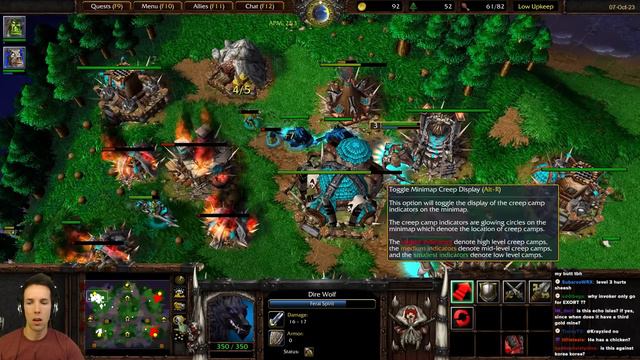 [EPIC] Orc vs Hu ~2300 mmr - Ground + Air Battle! - WC3 - Grubby смотреть онлайн
