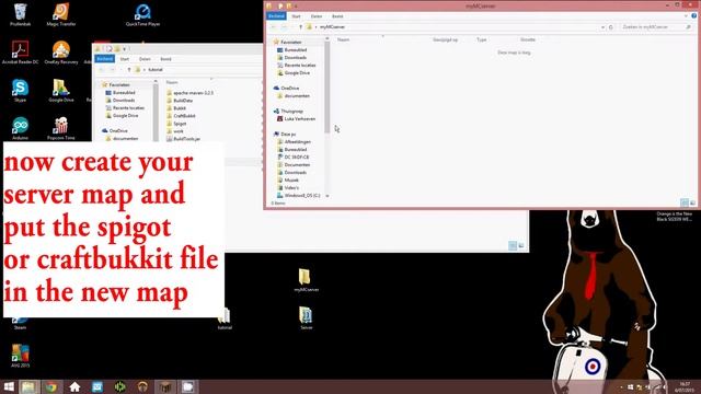 How to create a Minecraft bukkit Server 1.8.7 смотреть онлайн