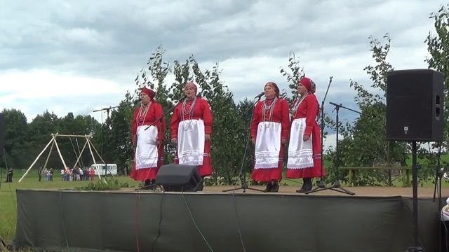 Народный анс. ПАРЫНЗА (Большеберезниковский р-н Республики Мордовия) на Раськень Озкс 9.07.2016 смотреть онлайн
